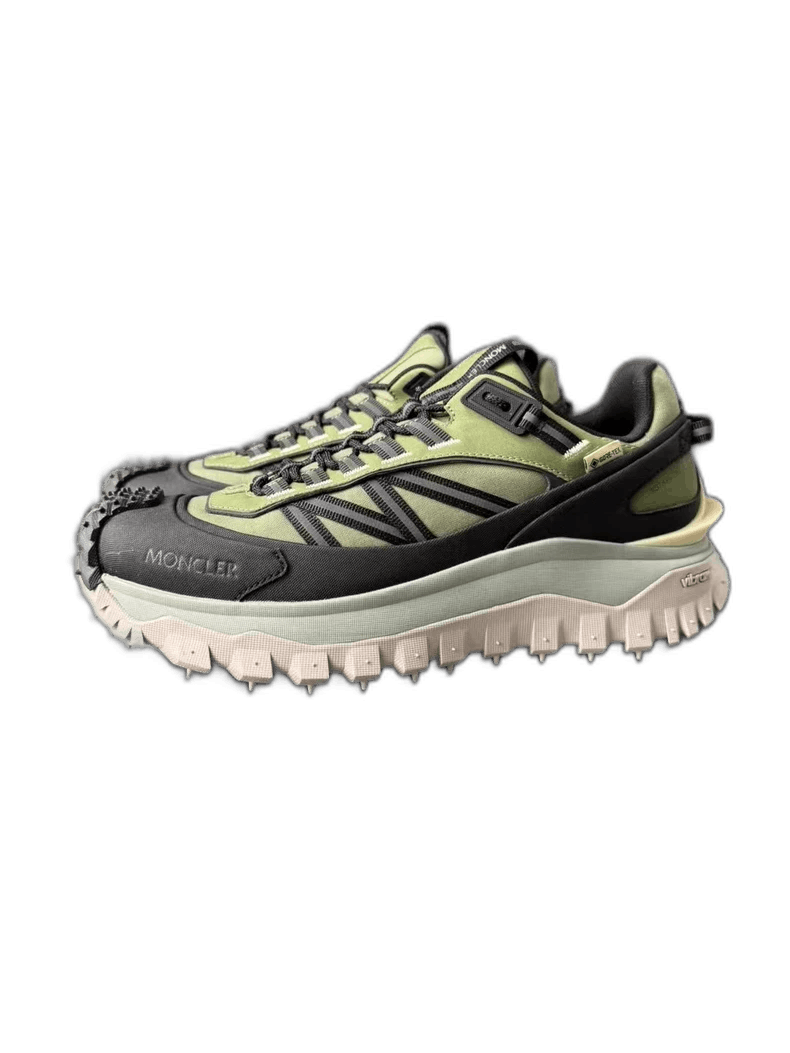 Moncler Moncler Trailgrip Outdoor Shoes Black Green Size 42 Size US 9 / EU 42 - 1 Thumbnail