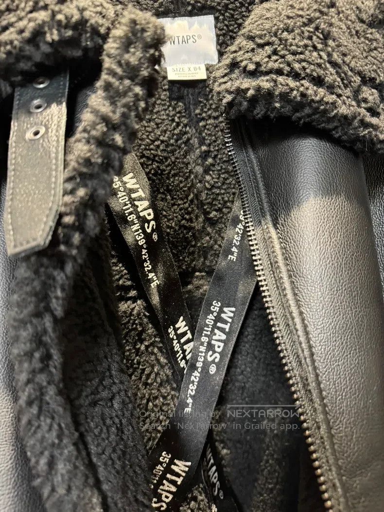 Wtaps Wtaps Fur and leather jacket Size US XL / EU 56 / 4 - 5 Thumbnail