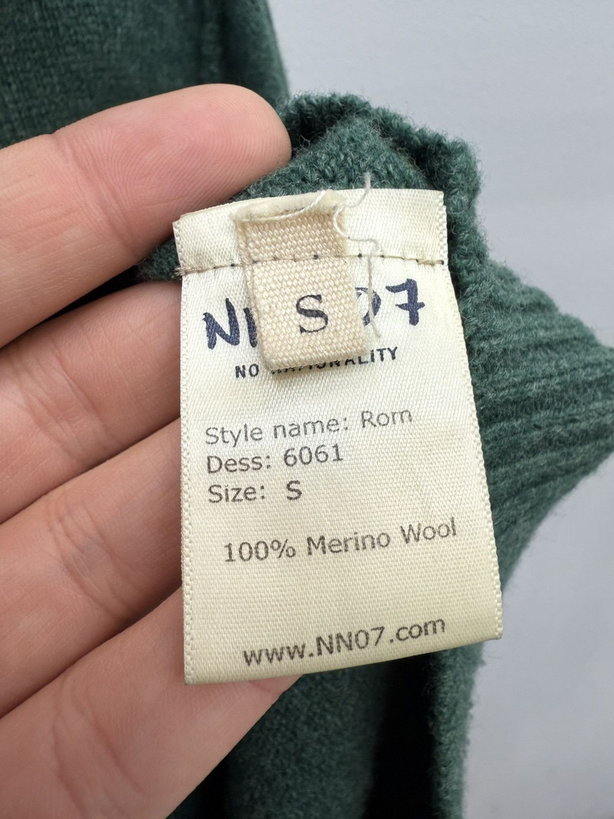 NN07 Nn07 Rom Merino Wool Cardigan Sweater Size US S / EU 44-46 / 1 - 5 Thumbnail
