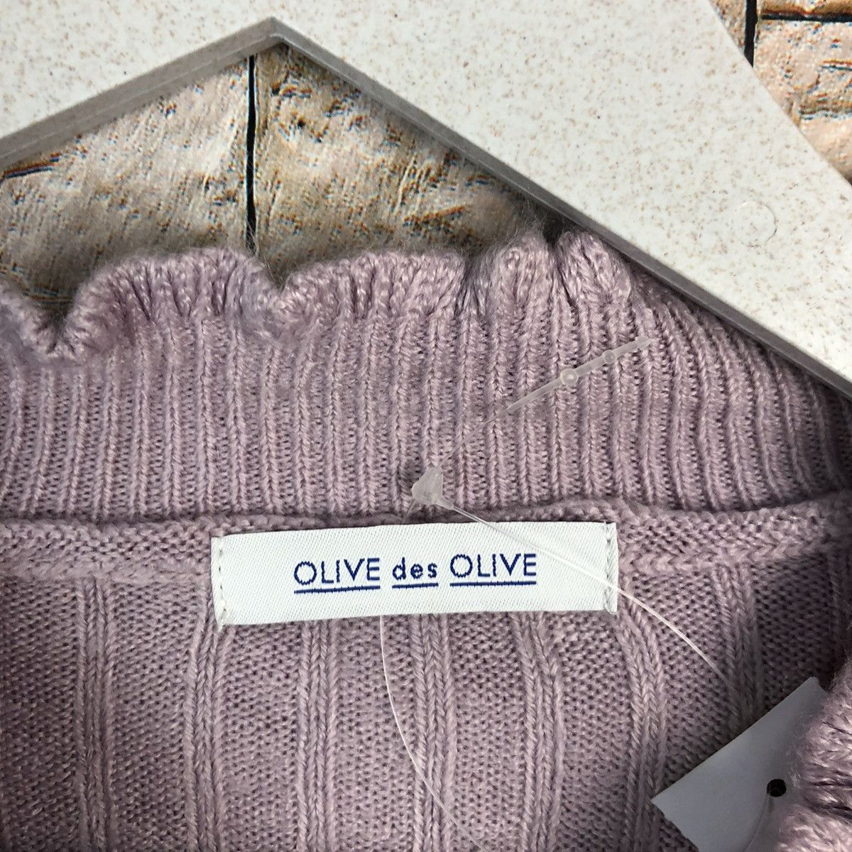 Homespun Knitwear × Japanese Brand Olive Des Olive Purple Knitwear #A1051 Size S / US 4 / IT 40 - 9 Thumbnail