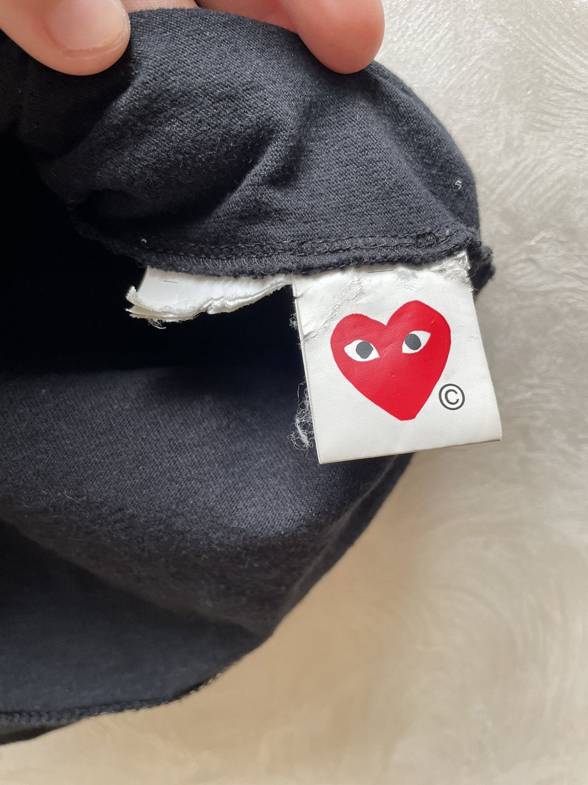 Comme des Garcons Comme Des Garcons play small logo t shirt Size US M / EU 48-50 / 2 - 4 Thumbnail