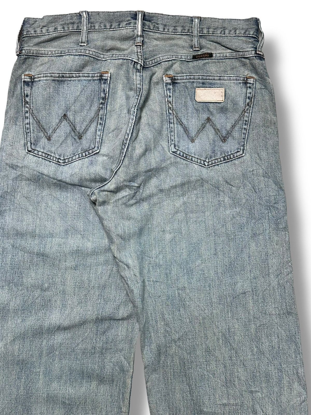 Wrangler Wrangler Vintage With Distressed Baggy Loose Style & Faded Size US 33 - 6 Thumbnail