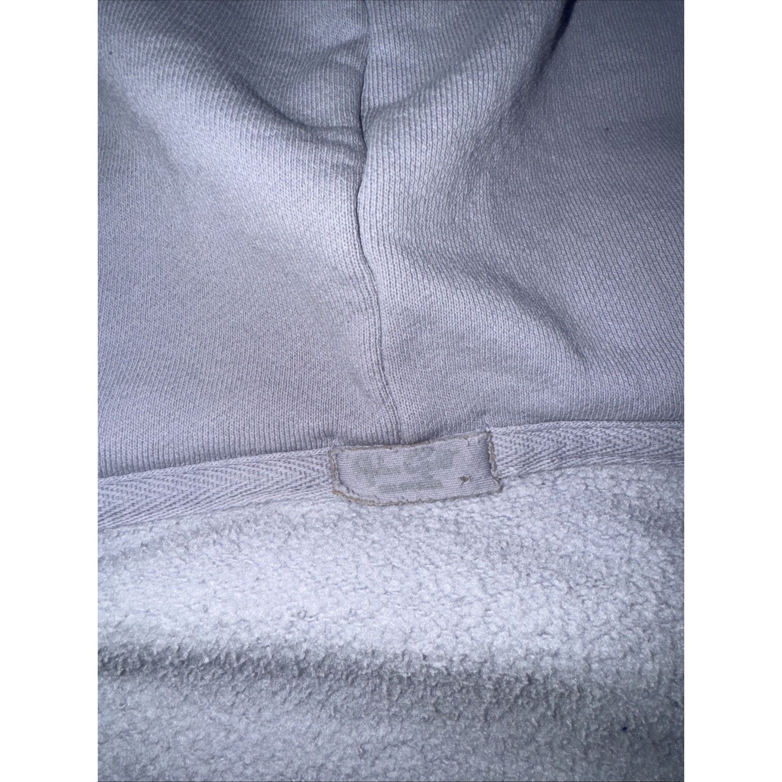 Brandy Melville × Vintage John Galt Full Zip Hoodie Light Blue One Size 25x26 Size XXL / US 16-18 / IT 52-54 - 3 Thumbnail