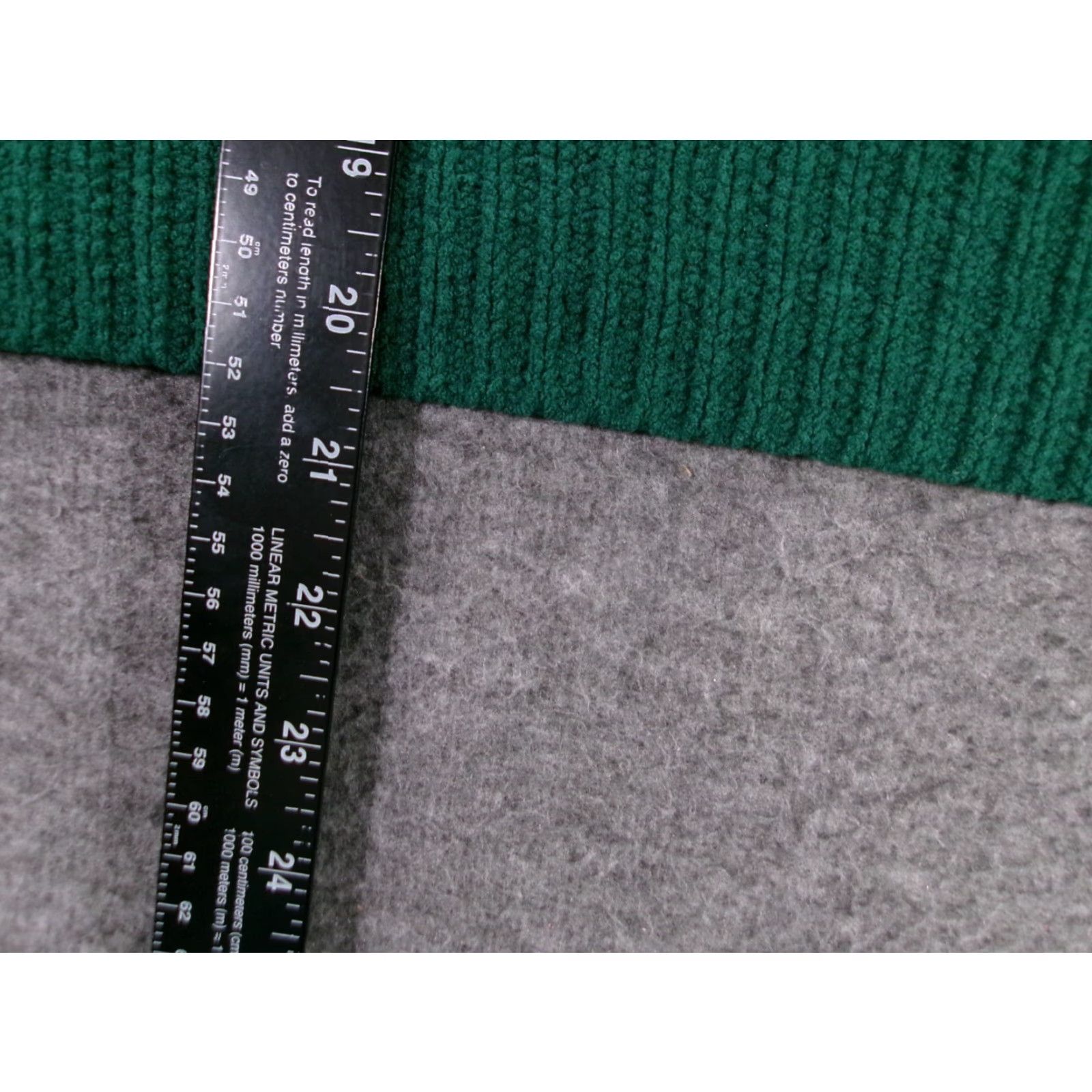 Vintage No Boundaries Sweater Women XL Green Knit Crew Neck Long Sleeve Cropped Pullover 90s Class Preppy Casual Size XL / US 12-14 / IT 48-50 - 5 Thumbnail