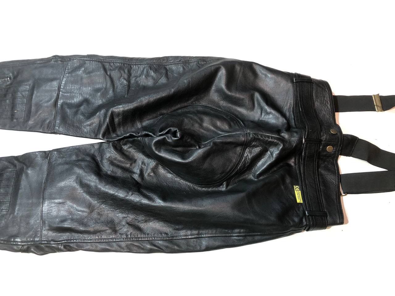 Leather Polo Vintage Racing Moto Leather Pants Size US 32 / EU 48 - 10 Thumbnail