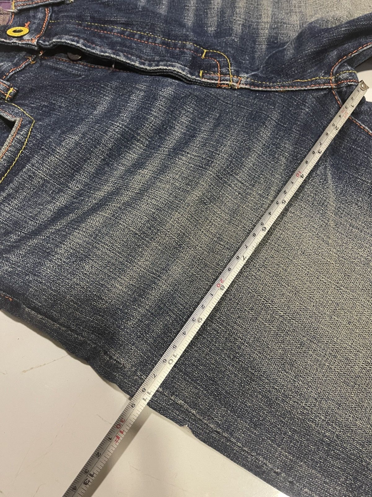 Christian Audigier Christian Audigier Ed Hardy Embroidered Denim Jeans Size US 31 - 19 Thumbnail