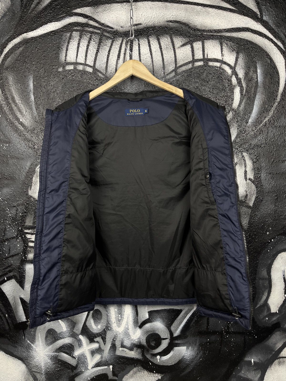 Polo Ralph Lauren Polo Ralph Lauren Navy Blue And Black Full Zip Down Vest Men’s Size XL Size US XL / EU 56 / 4 - 9 Thumbnail