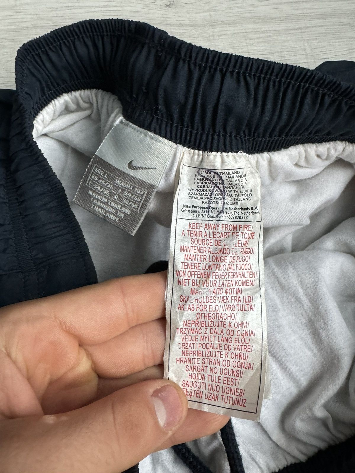 Nike × Vintage Y2K Vintage Nike Nylons Track Pants swoosh Size US 34 / EU 50 - 5 Thumbnail