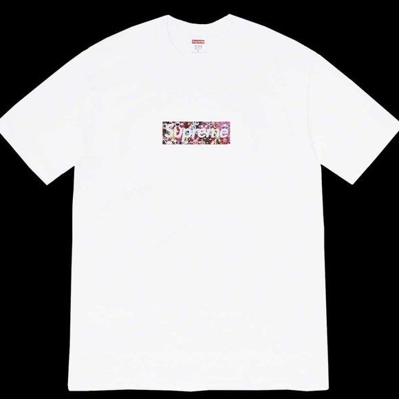 Supreme Takashi Murakami Box Logo Tee | Grailed