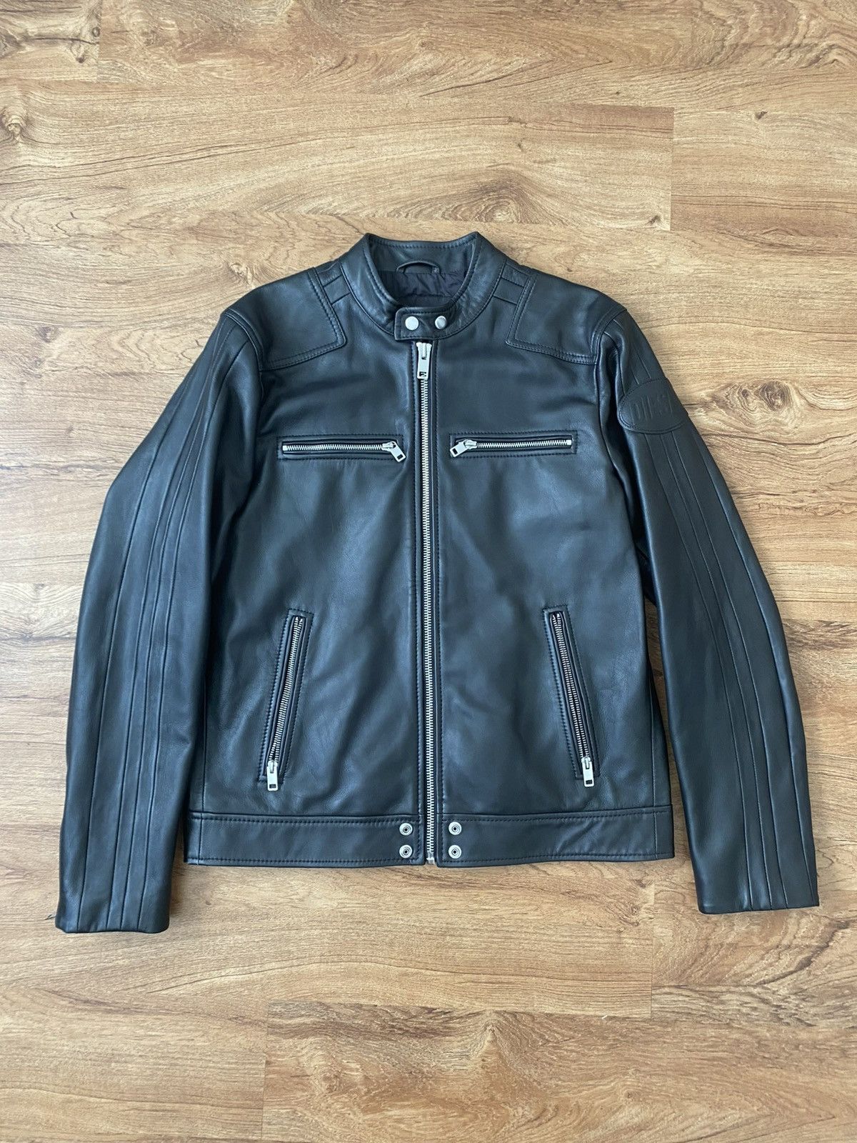 Diesel Diesel Leather Rider’s Jacket Size US L / EU 52-54 / 3 - 2 Thumbnail