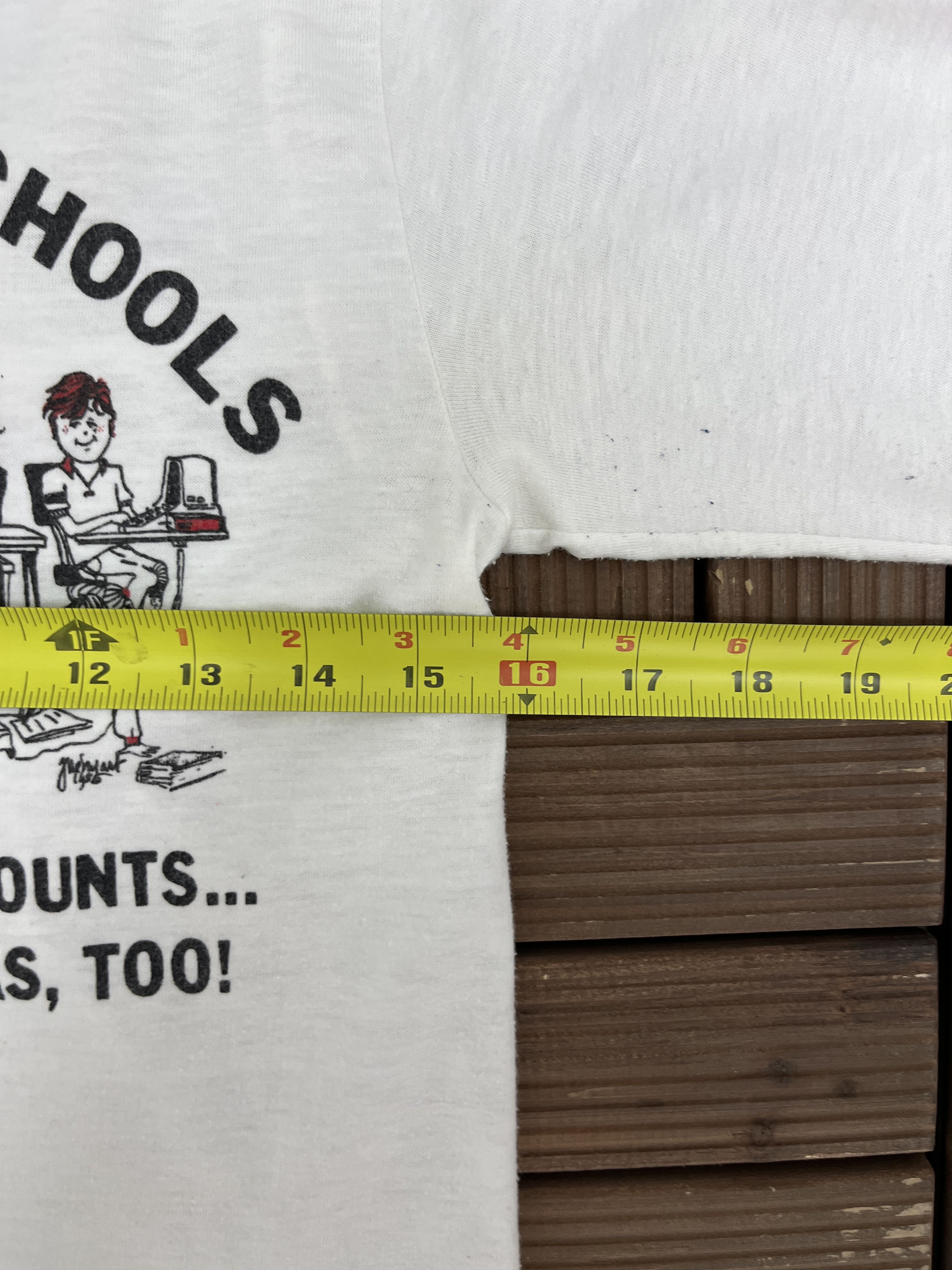 Vintage The Marion City Schools Vintage White Long Sleeve Shirt Size US M / EU 48-50 / 2 - 8 Thumbnail