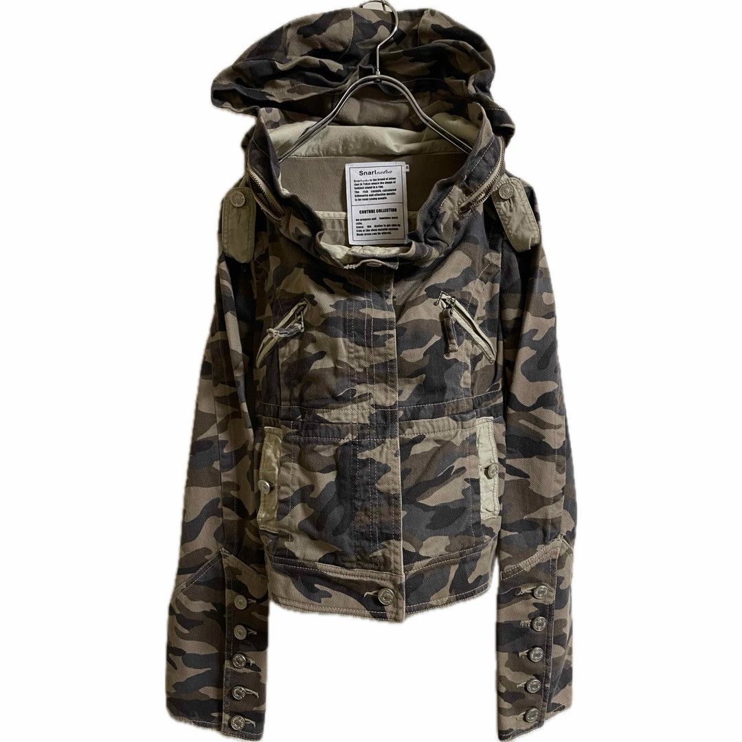Japanese Brand Cropped Camo Bono Jacket Size US S / EU 44-46 / 1 - 3 Thumbnail