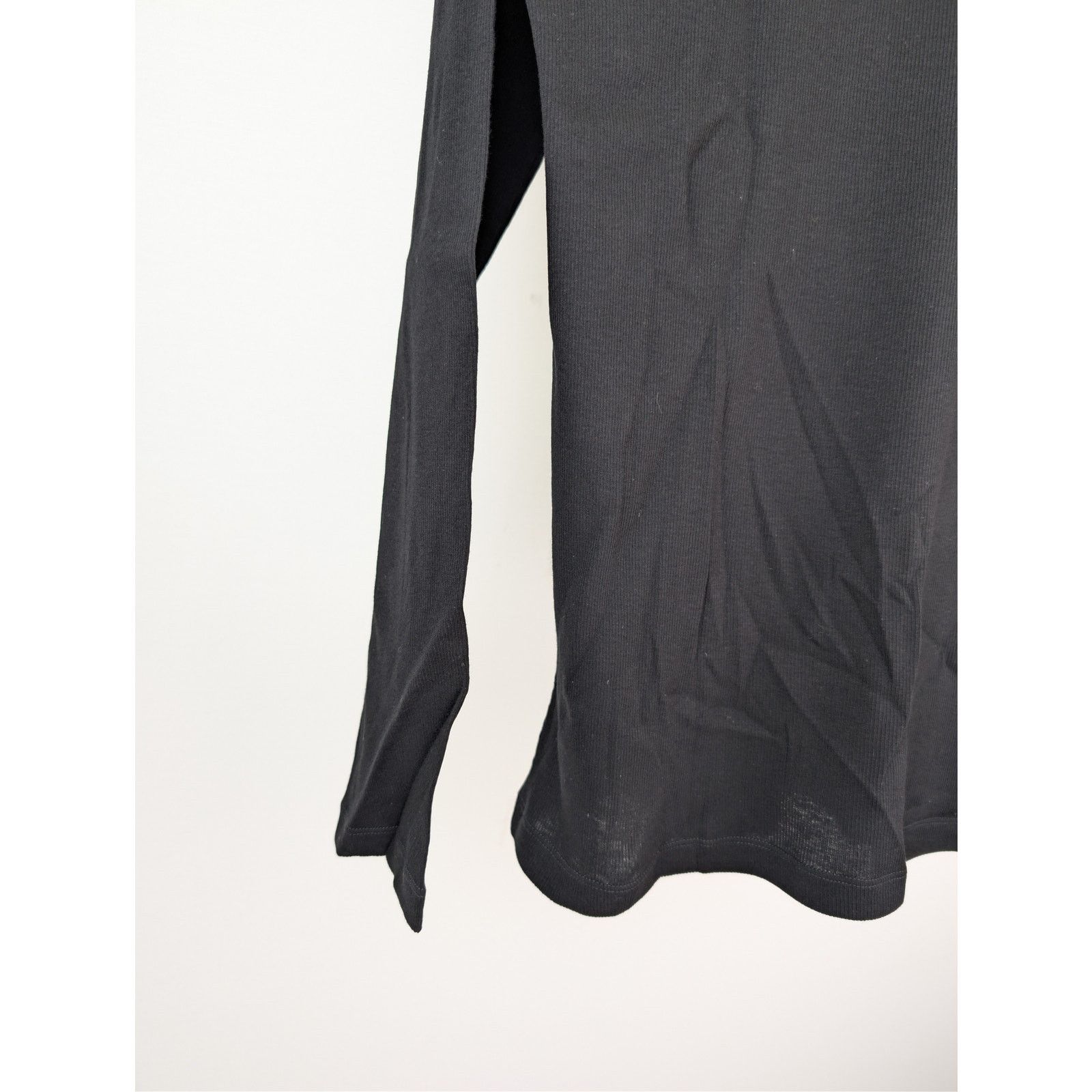 Balmain o1rshd1 Q:2 / Galaxy Ribbed Long Sleeve T-Shirt Black/Multi Size US L / EU 52-54 / 3 - 14 Thumbnail
