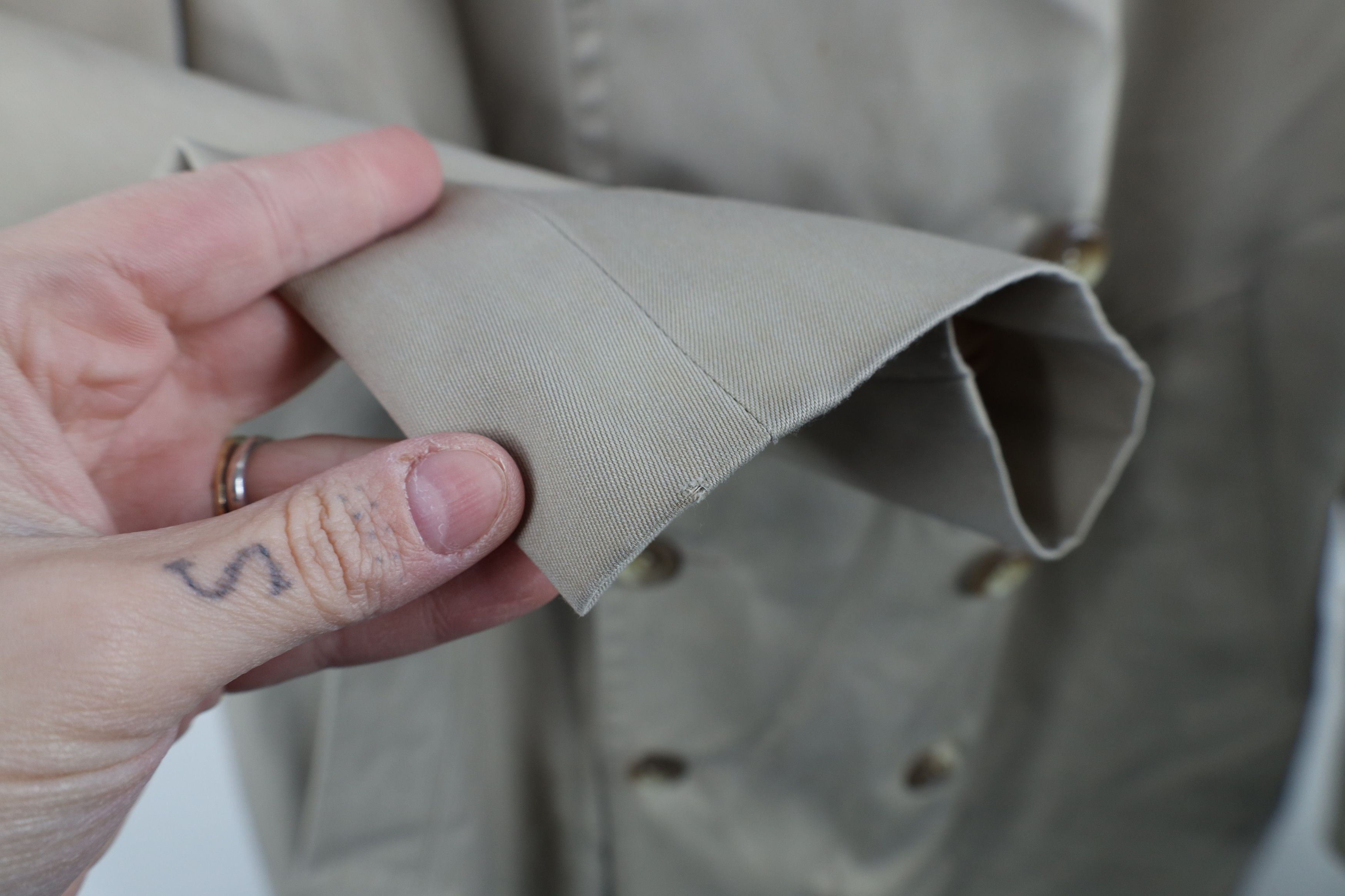 Vintage Vintage 80s 90s Streetwear Breasted Trench Coat Jacket Size US L / EU 52-54 / 3 - 8 Thumbnail
