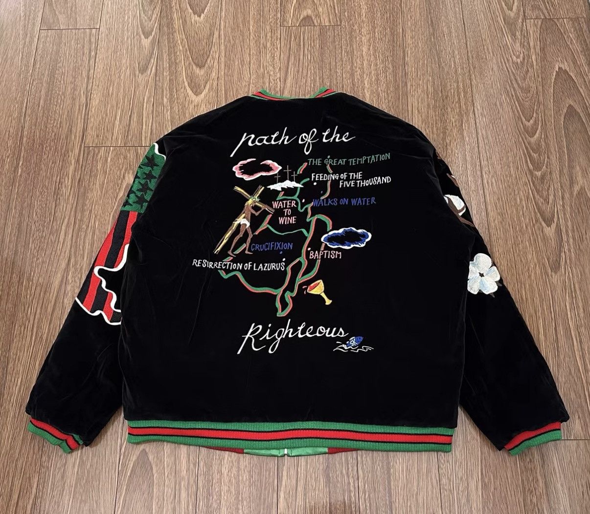 Saint Michael SAINT MICHAEL × DENIM TEARS 22SS RVRSBL SUKAJYAN JKT Size US XL / EU 56 / 4 - 4 Thumbnail