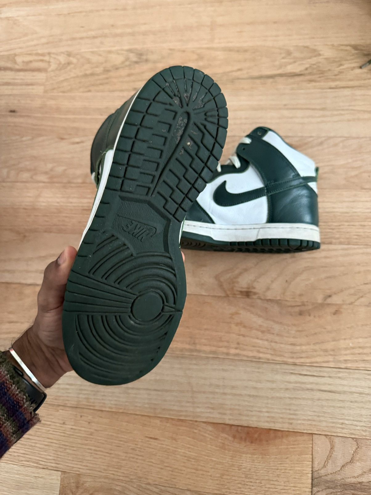 Nike Spartan green dunks Size US 8 / EU 41 - 8 Thumbnail