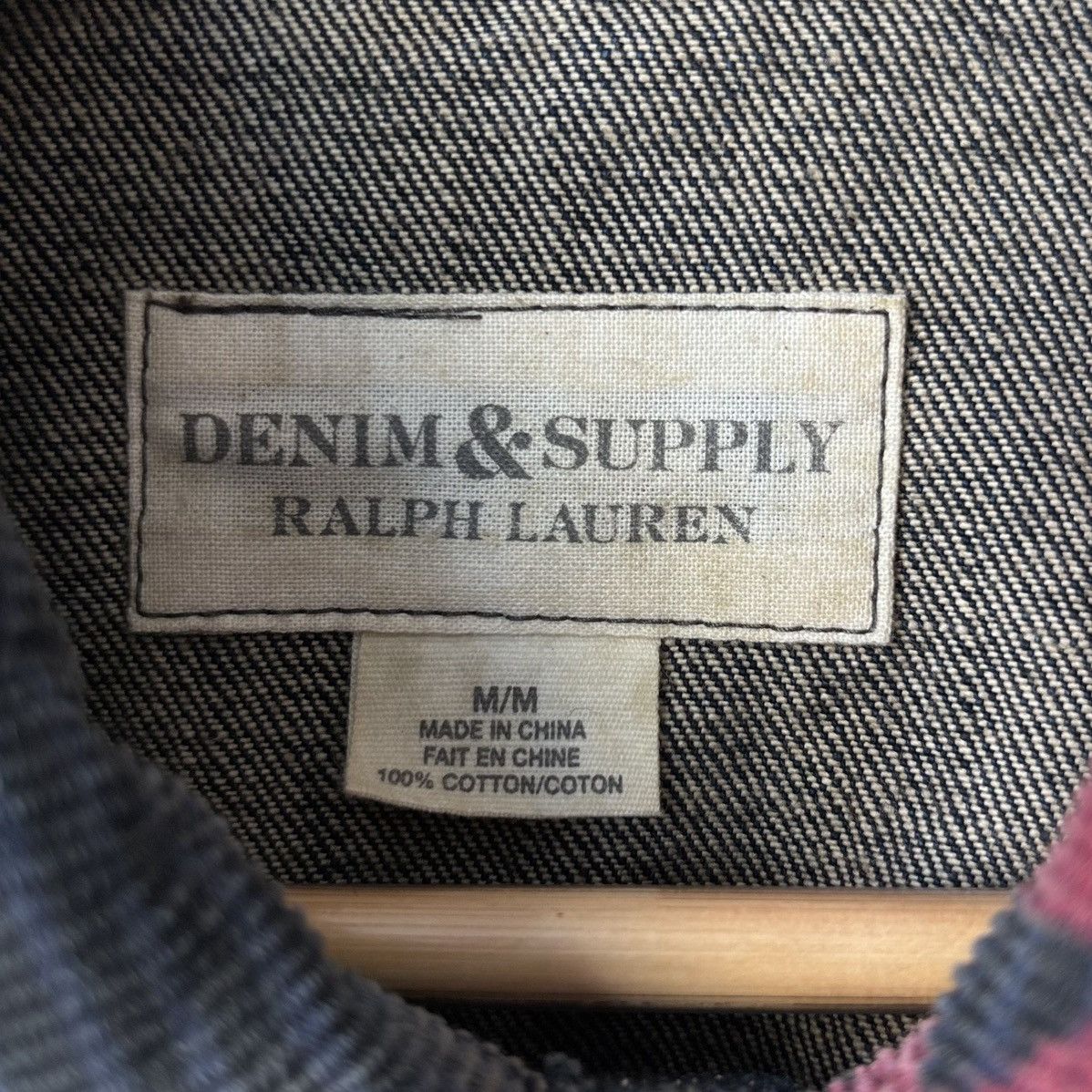Ralph Lauren Denim & Supply Denim Trucker Jacket Southwestern Aztec Size US M / EU 48-50 / 2 - 7 Thumbnail