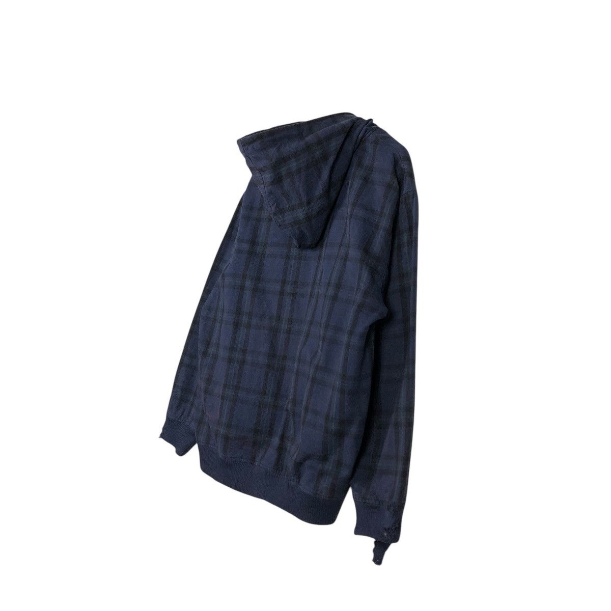 Japanese Brand × Vintage 📌Vintage Biker Jacket Breath Tartan Design Issey Miyake Size US M / EU 48-50 / 2 - 12 Thumbnail