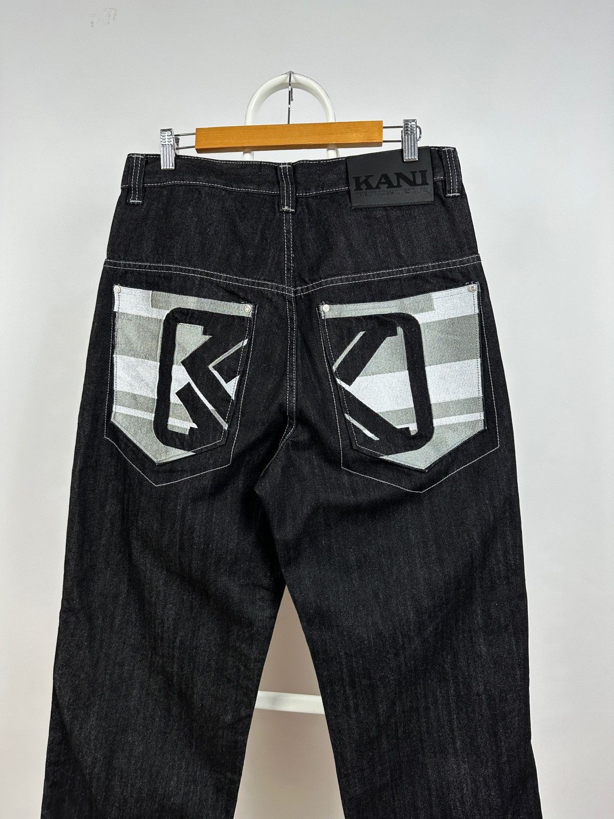 Karl Kani Vintage Karl Kani Baggy Rap Y2K Hip Hop Denim Jeans Pants Size US 32 / EU 48 - 3 Thumbnail