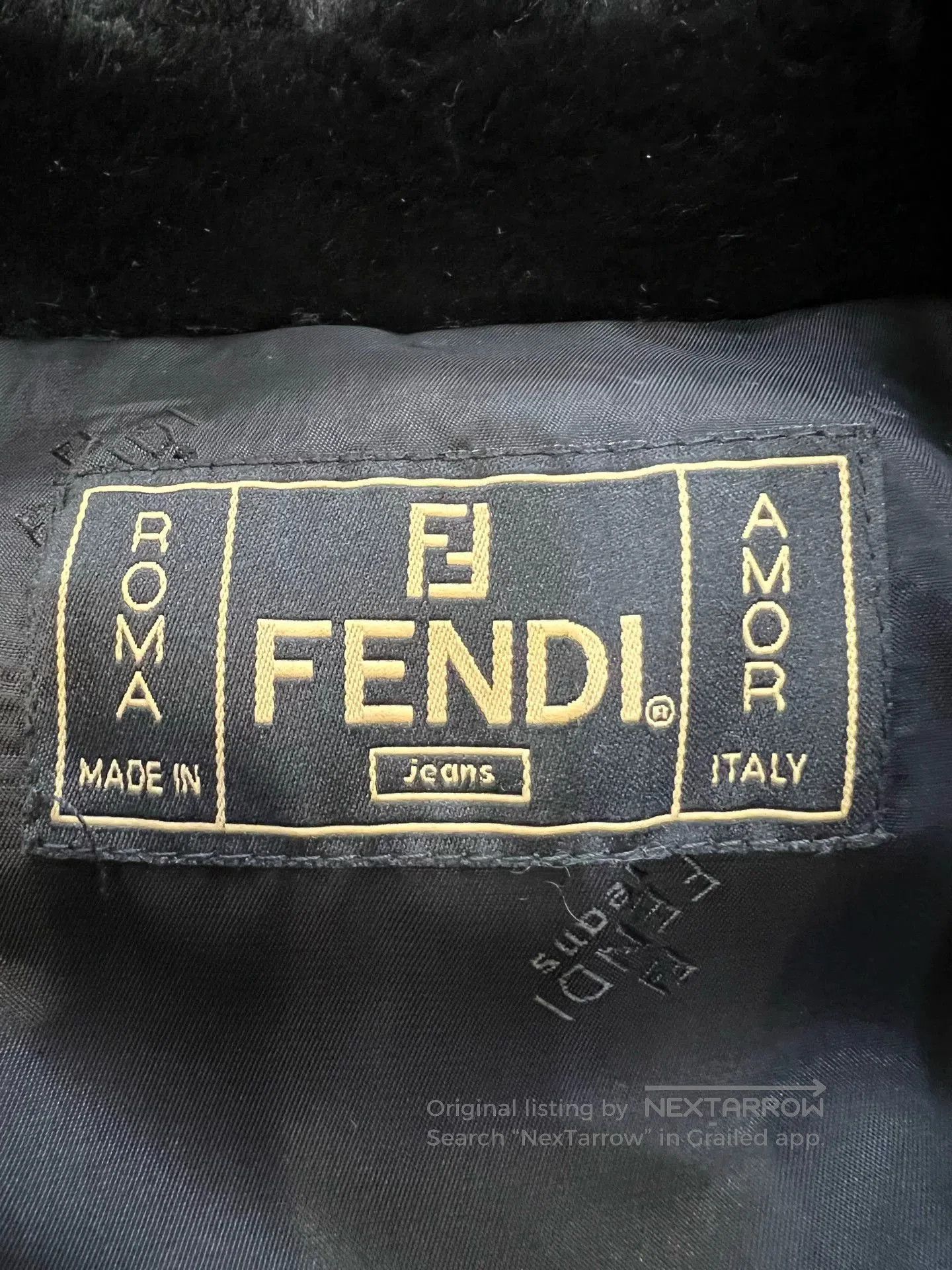 Fendi Fendi Black Fur Coat Vintage. Size US M / EU 48-50 / 2 - 3 Thumbnail