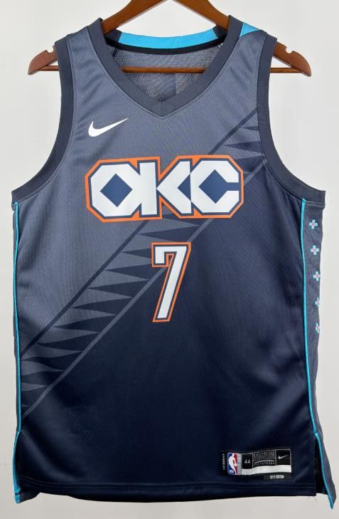 NBA 26 Oklahoma City Thunder #7 Chet Holmgren Jersey Size US S / EU 44-46 / 1 - 1 Thumbnail
