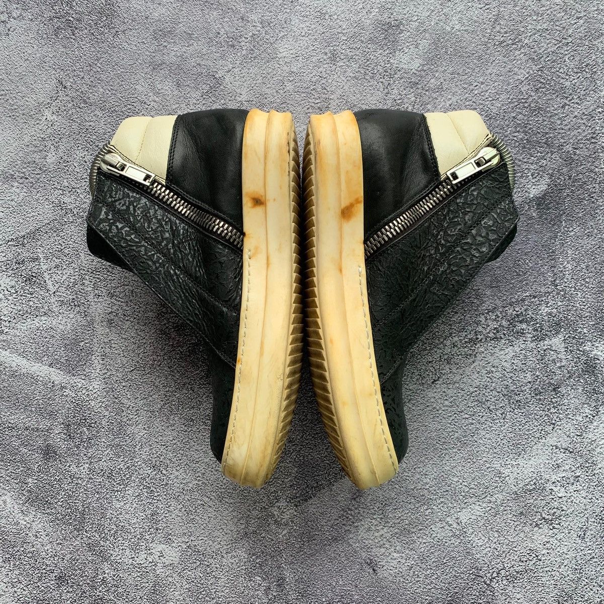 Rick Owens Rick Owens SS17 Island dunk Black/Milk Size US 5 / IT 35 - 5 Thumbnail
