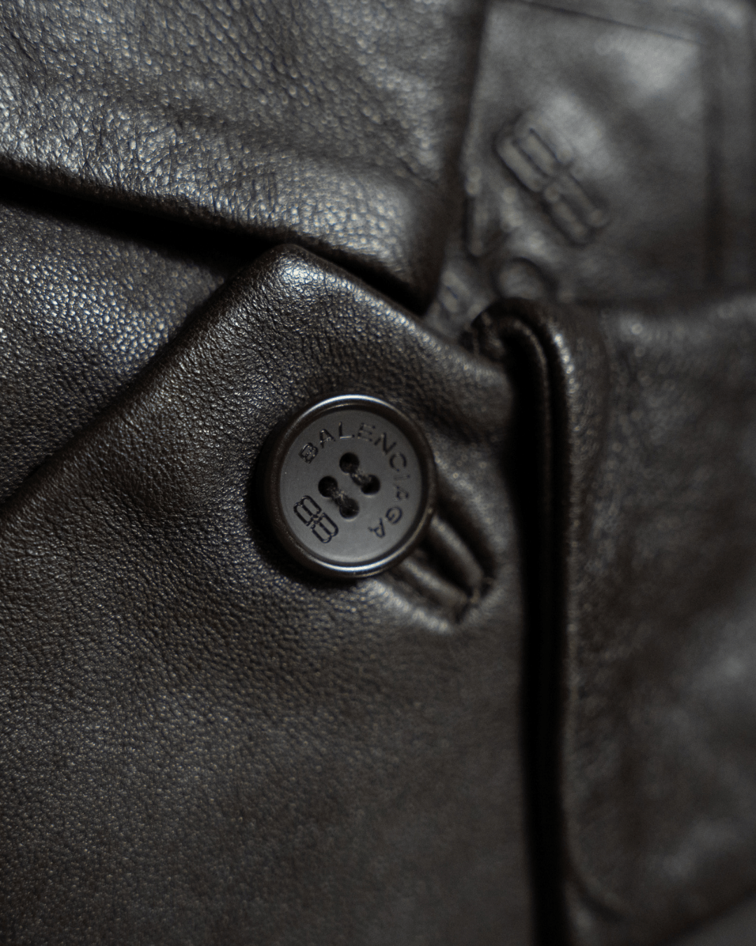 Balenciaga Balenciaga Leather Jacket Size US XL / EU 56 / 4 - 3 Thumbnail