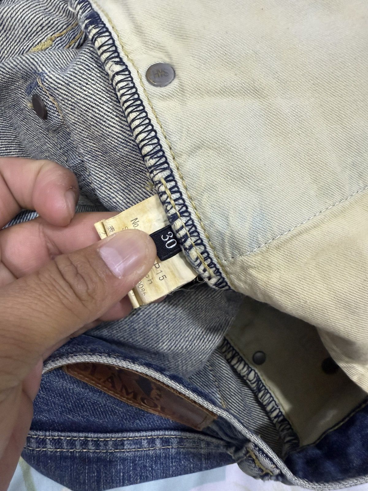 Hysteric Glamour HYSTERIC GLAMOUR SELVEDGE JAPANESE BRAND DENIM Size US 32 / EU 48 - 17 Thumbnail