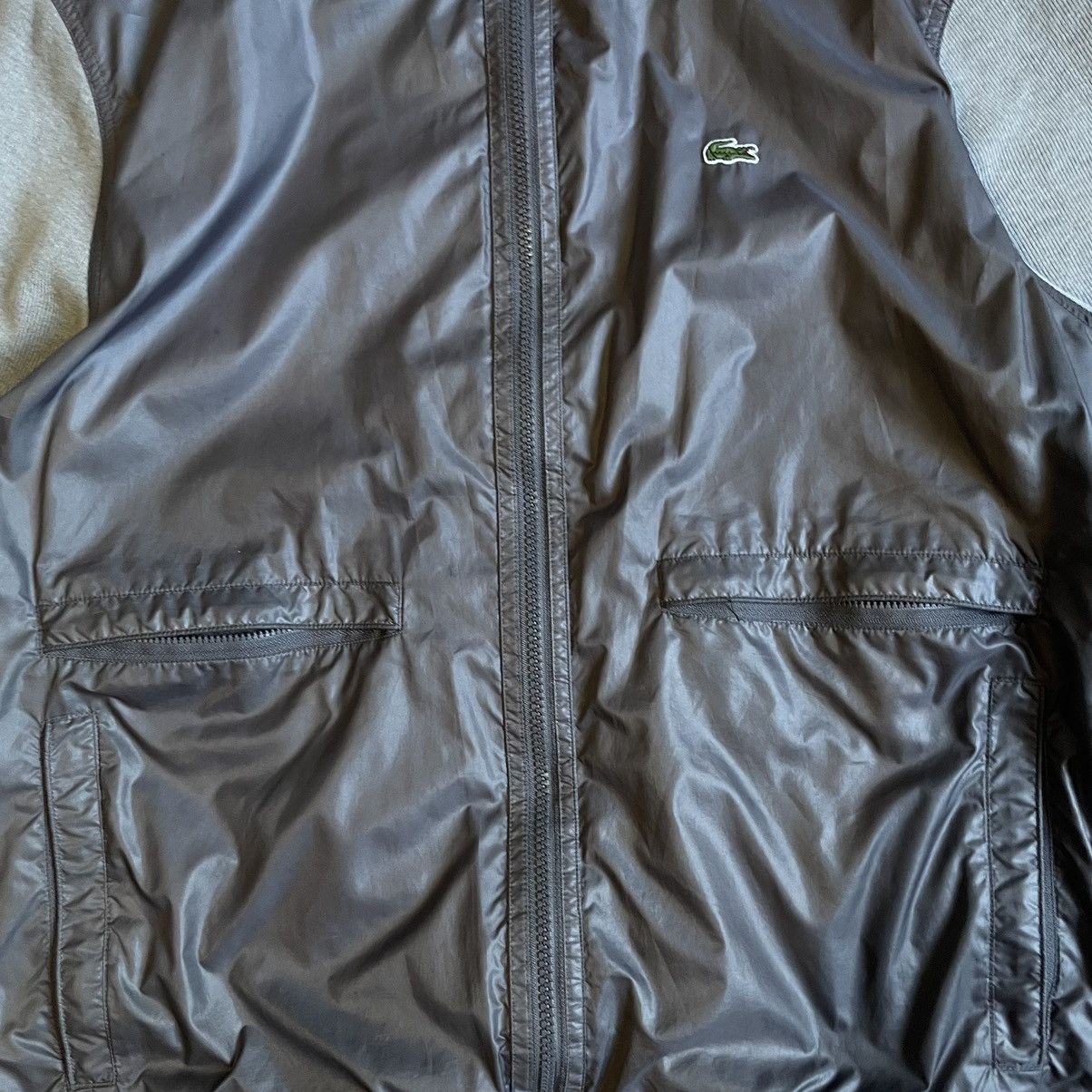 Lacoste × Vintage Lacoste Nylon Vintage Bomber Jacket Size US L / EU 52-54 / 3 - 4 Thumbnail