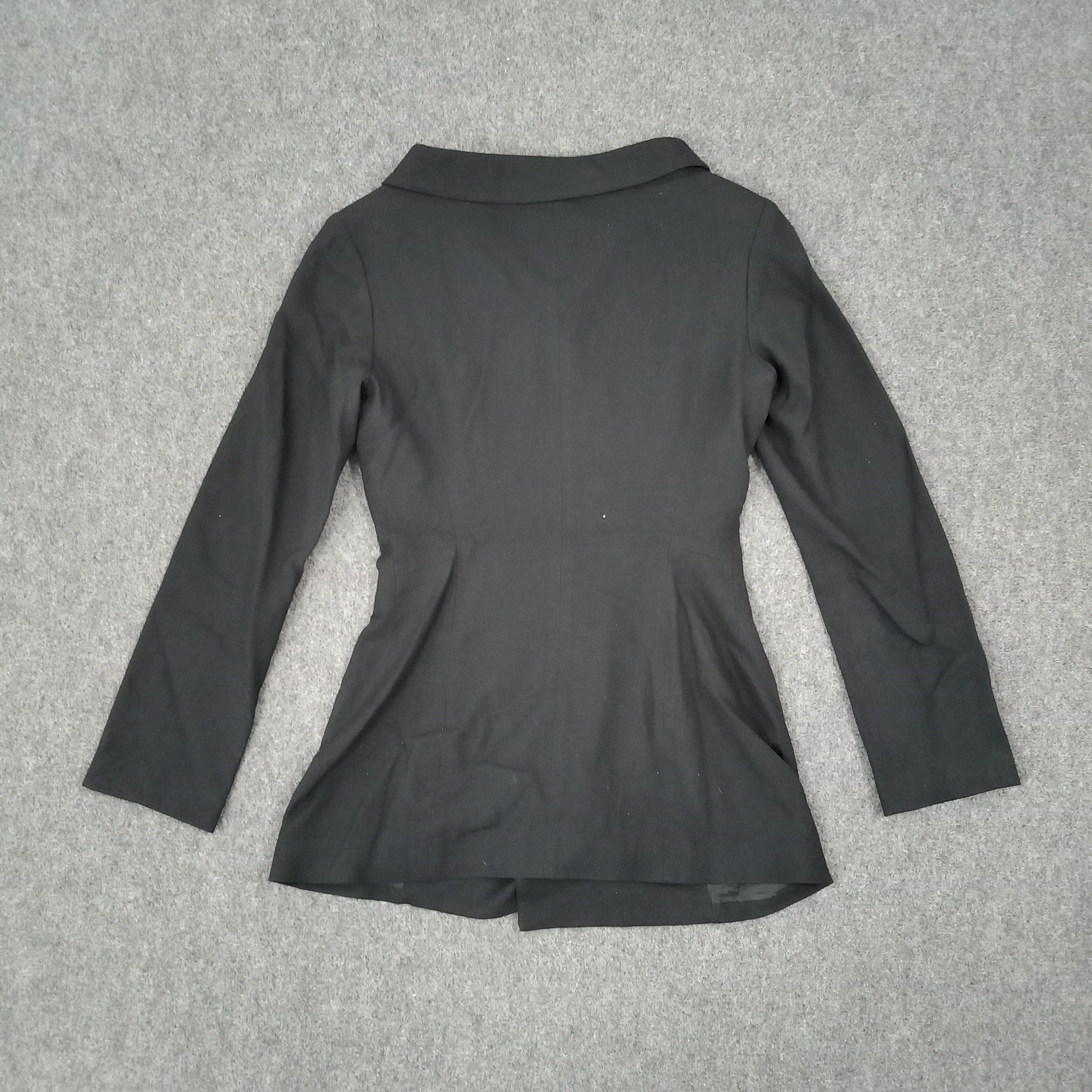 Yohji Yamamoto Yohji Yamamoto NOIR Japanese Designer Blazer C268N27 Size XS / US 0-2 / IT 36-38 - 3 Thumbnail