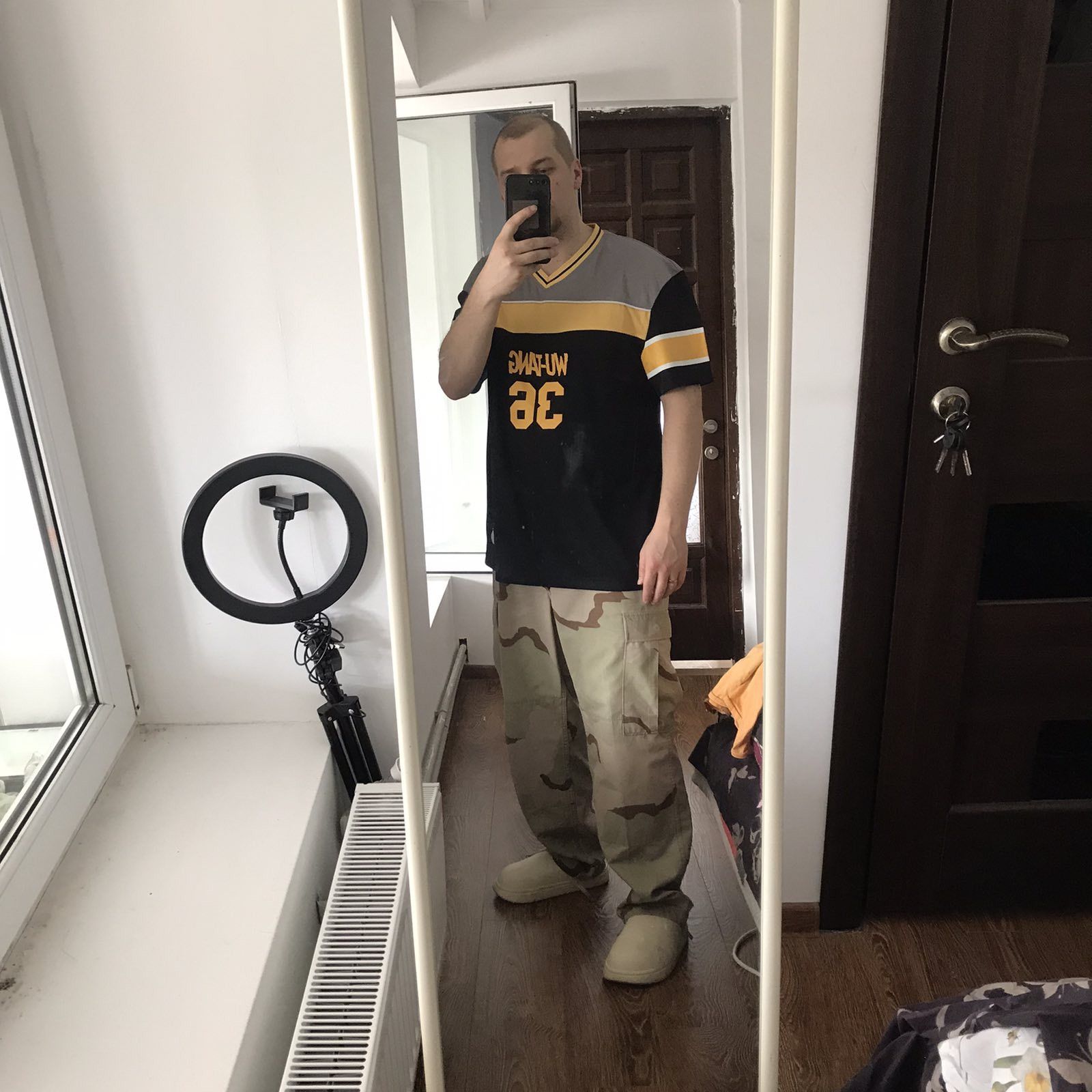 Band Tees Vintage Golden WU TANG Jersey Size LARGE Size US L / EU 52-54 / 3 - 3 Thumbnail