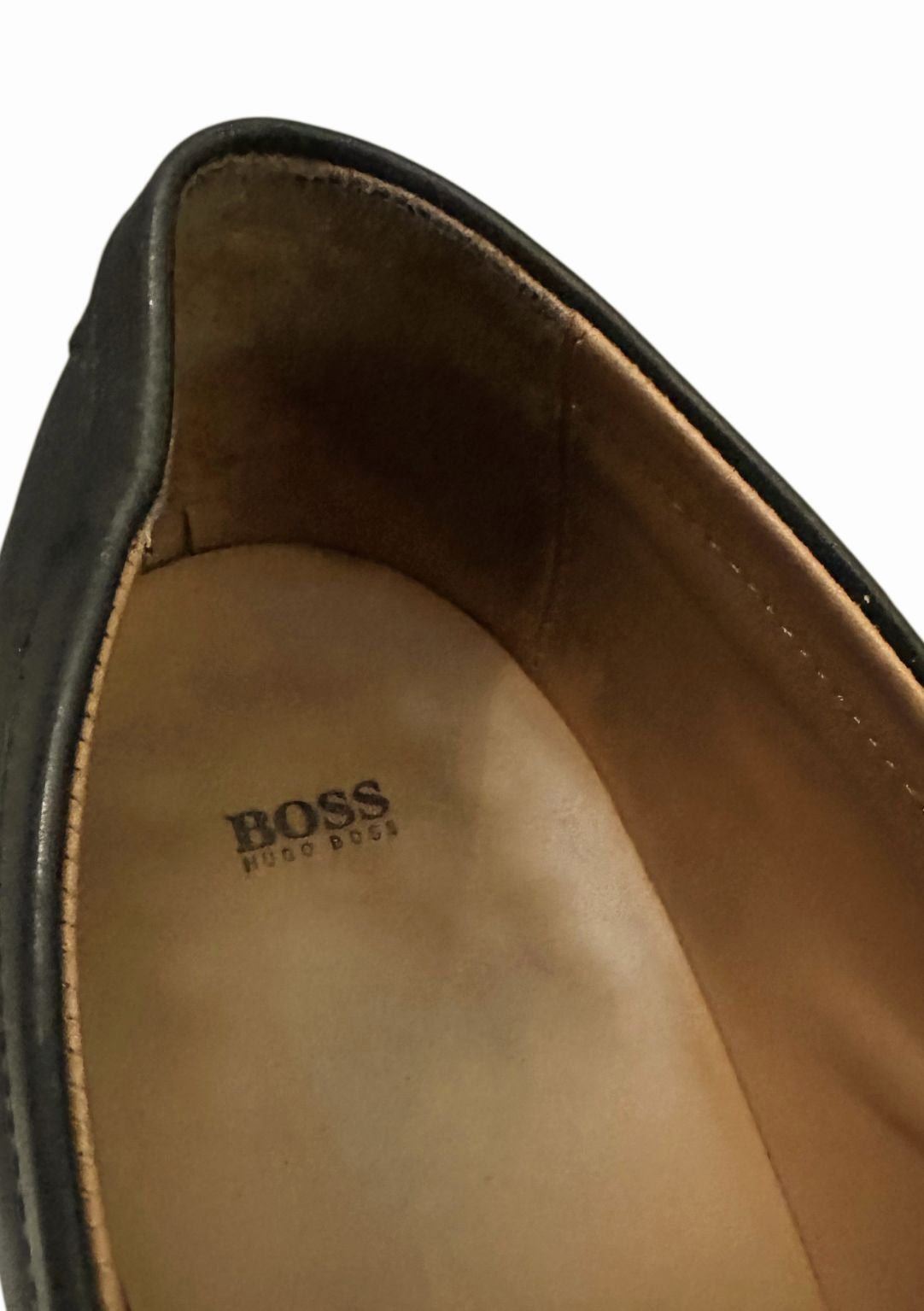 Hugo Boss Hugo Boss Black Leather Bit Loafers Men’s 12 Made In Italy Size US 12 / EU 45 - 9 Thumbnail