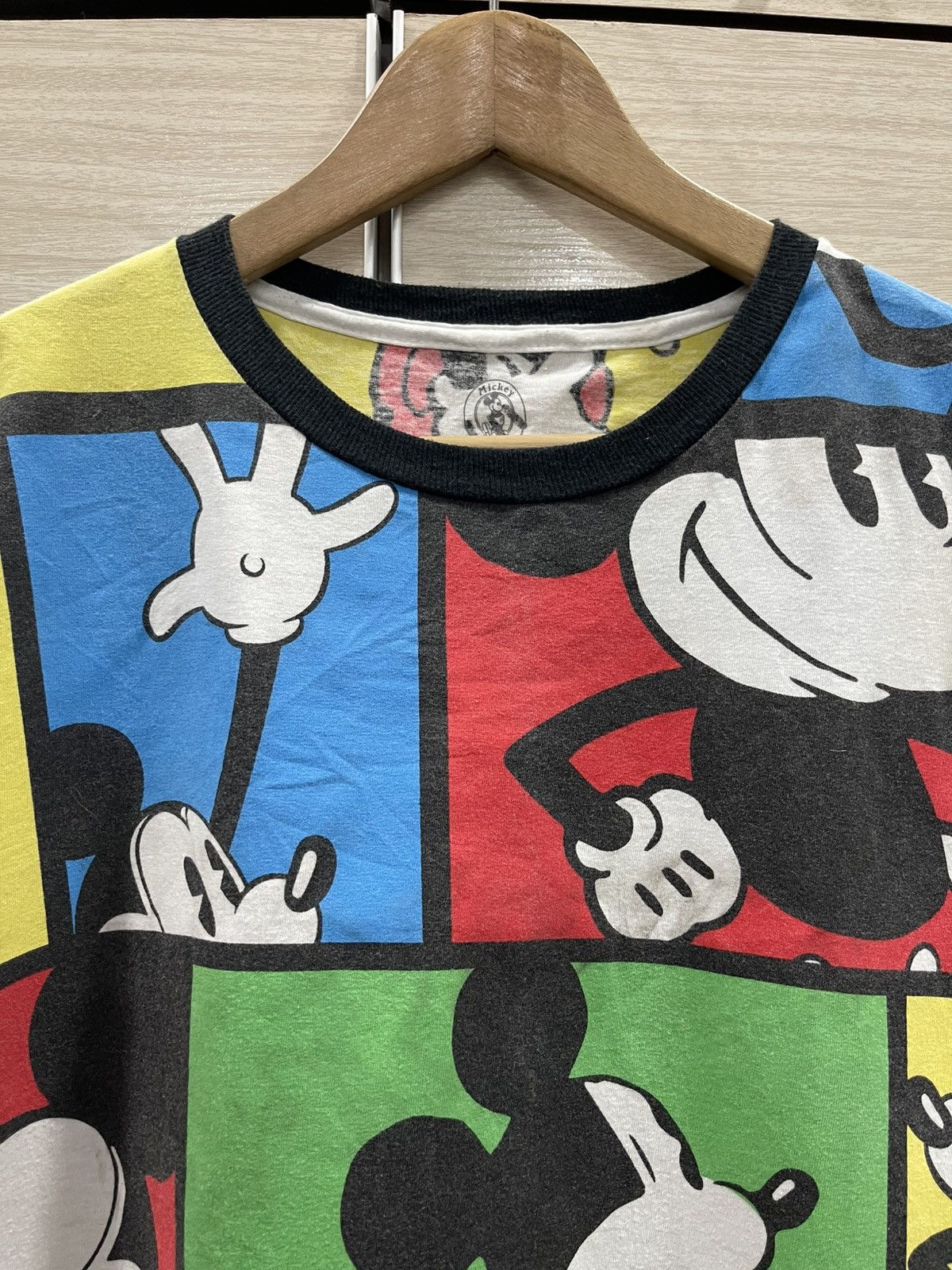 Disney × Mickey Mouse Disney Mickey Mouse Fullprint T Shirt Size US M / EU 48-50 / 2 - 6 Thumbnail