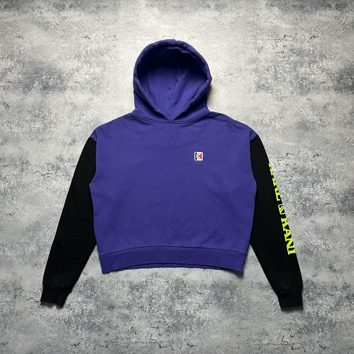 Karl Kani × Vintage Vintage Karl Kani Cropped Hoodie Rap Streetwear Y2K Size S / US 4 / IT 40 - 1 Thumbnail