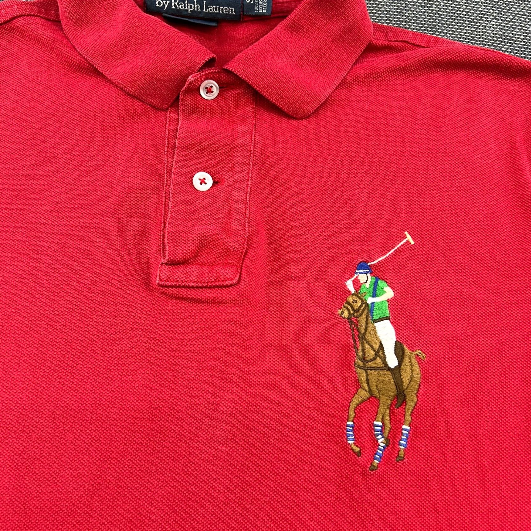 Polo Ralph Lauren VINTAGE Polo Ralph Lauren Polo Shirt Mens Small Red Polo Shirt Short Sleeve Polo Ralph Lauren Polo Shirt Mens Small Red Regular Fit Size US S / EU 44-46 / 1 - 5 Thumbnail