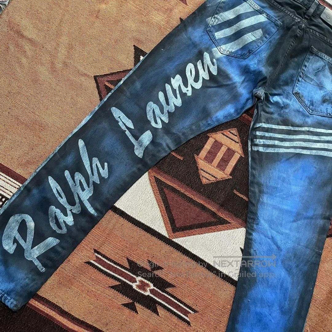 Polo Ralph Lauren Ralph Lauren Limited Graffiti Jeans. Size US 30 / EU 46 - 7 Thumbnail