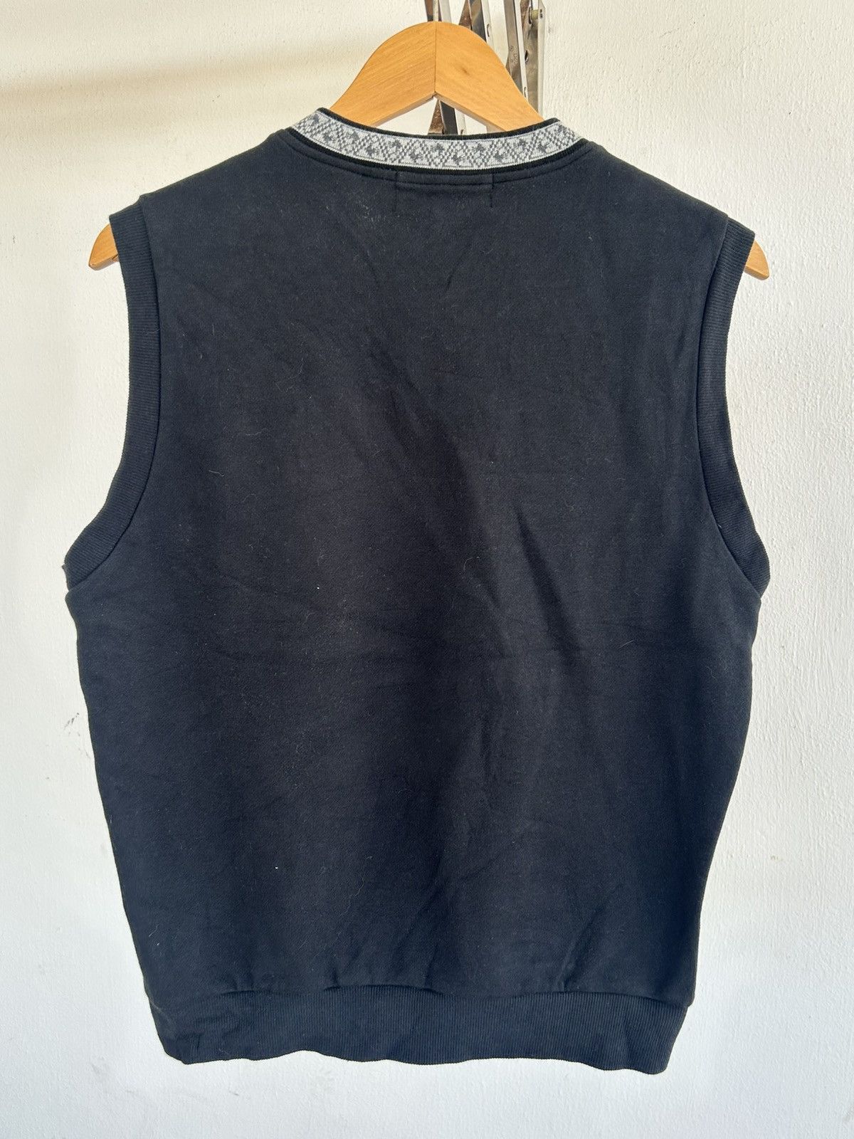 Le Coq Sportif Vintage Le Coq Sportif Sleeveless Vest Black Size US M / EU 48-50 / 2 - 2 Thumbnail