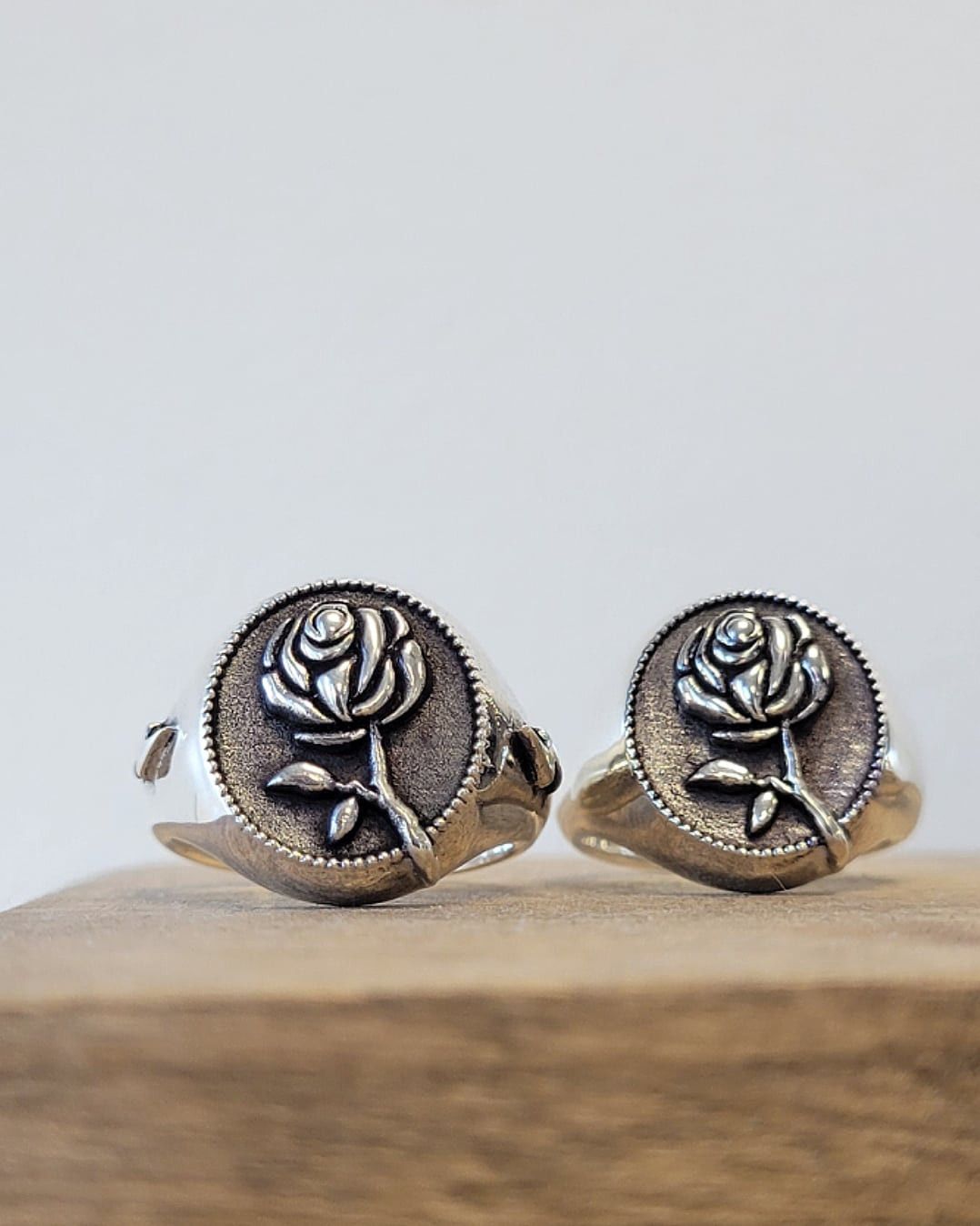 Other "RAMBLIN' ROSE" Signet Ring 925 sterling silver Size ONE SIZE - 2 Thumbnail