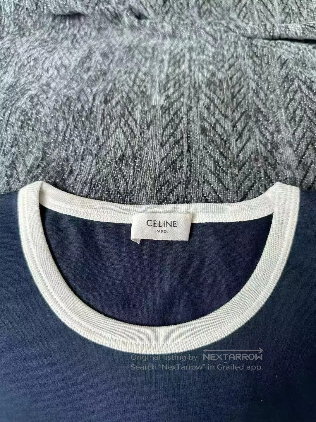 Celine CELINE Embroidered Short Sleeve| Size US XS / EU 42 / 0 - 3 Thumbnail