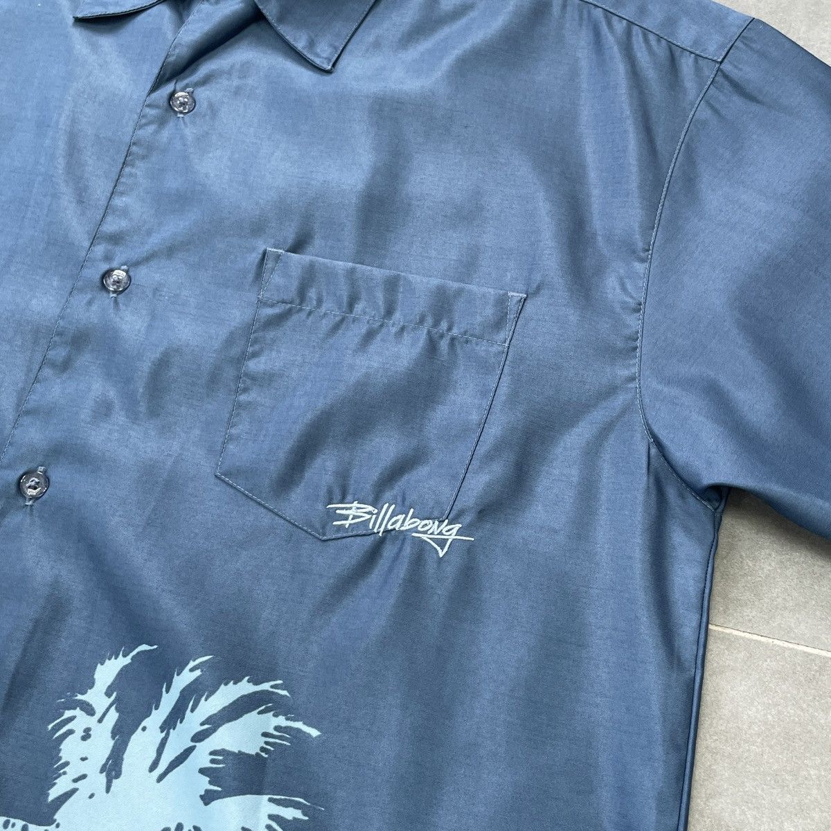Billabong Billabong Hawaiian Surfing Button Shirt Size M Size US M / EU 48-50 / 2 - 7 Thumbnail