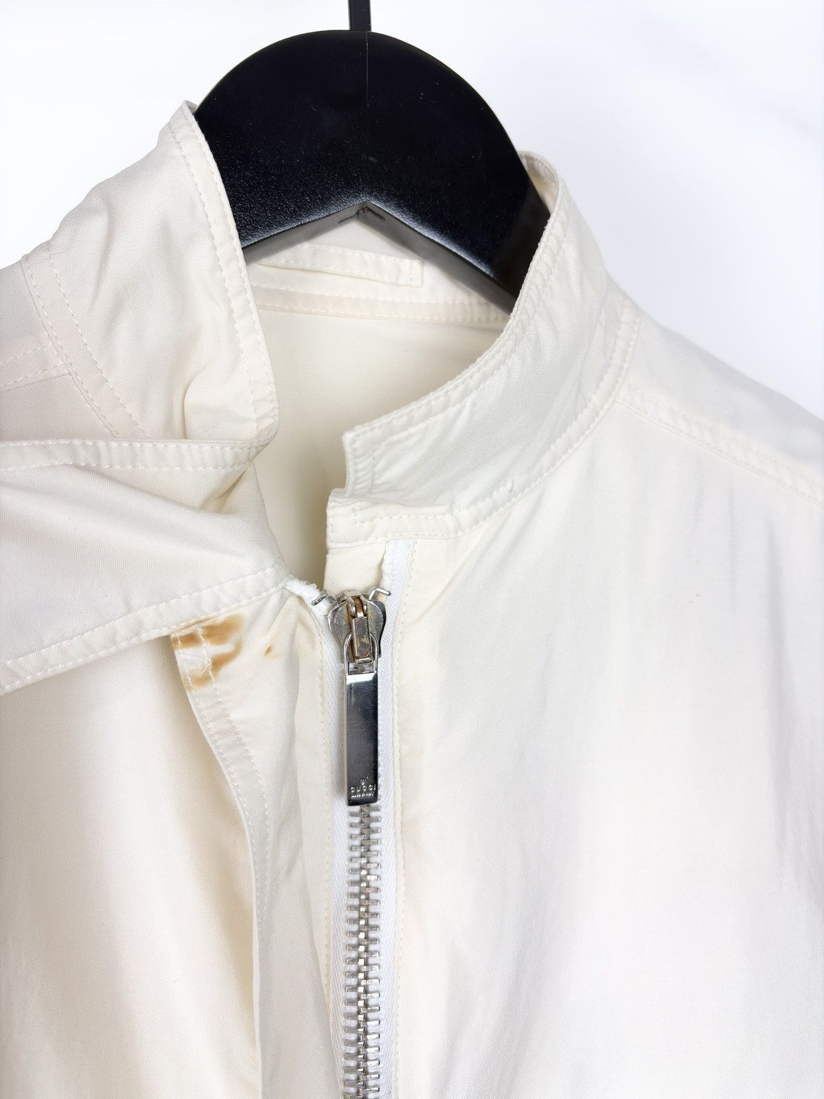 Gucci SS99 Gucci Tom Ford Vintage Buckle Double Zip Blouson Jacket Size US XXS / EU 40 - 4 Thumbnail