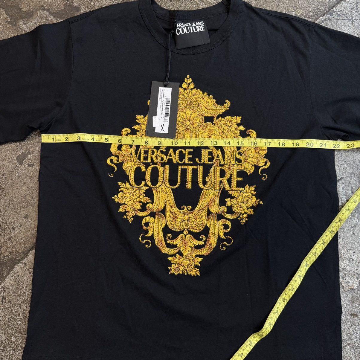Versace Jeans Couture Versace jeans couture rhinestone logo tee new Size US L / EU 52-54 / 3 - 6 Thumbnail