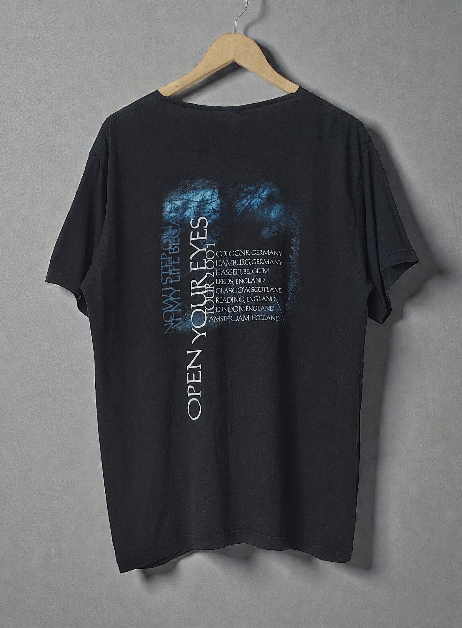 Band Tees Staind 2001 Open Your Eyes Official Tour Vintage Tshirt Size US L / EU 52-54 / 3 - 6 Thumbnail