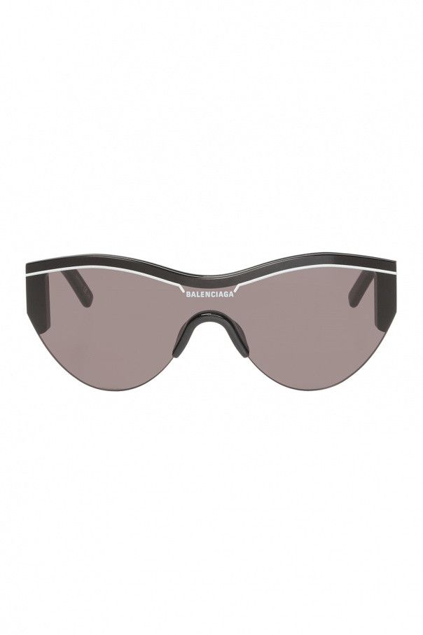 Balenciaga o1bcso1str1024 Size: OS / Ski Cat Sunglasses in Black Size ONE SIZE - 1 Thumbnail