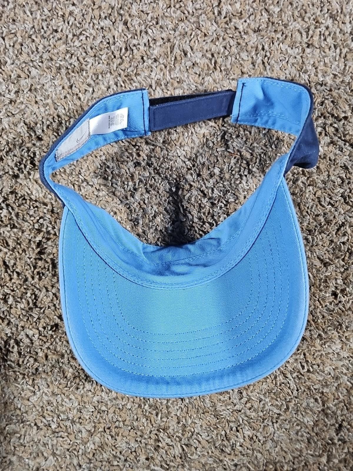 Nike Nike Blue Visor Strapback Size ONE SIZE - 6 Thumbnail