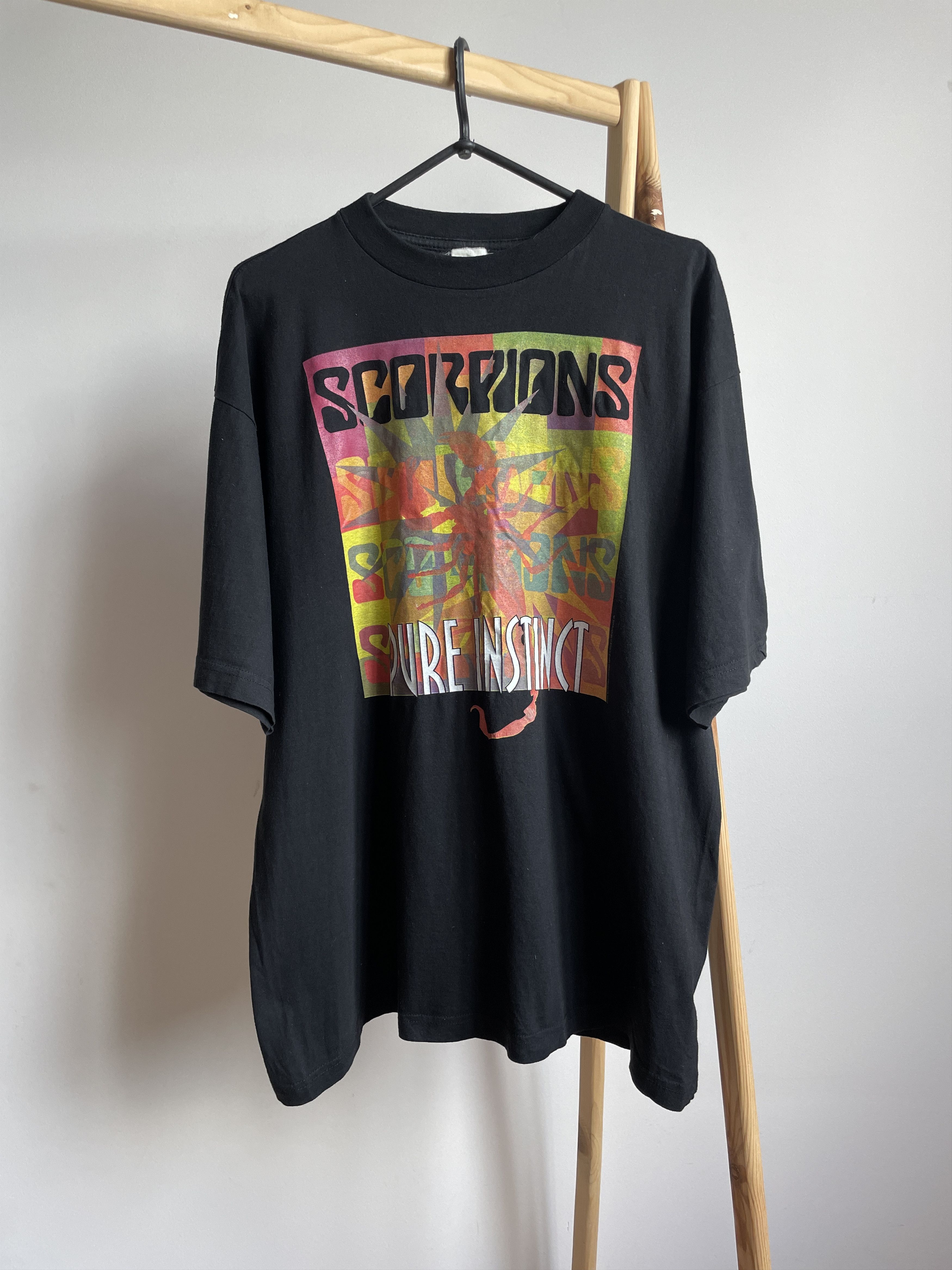 Band Tees Scorpions Pure Instinct 1996 Tour T-Shirt Size XL Size US XL / EU 56 / 4 - 1 Thumbnail