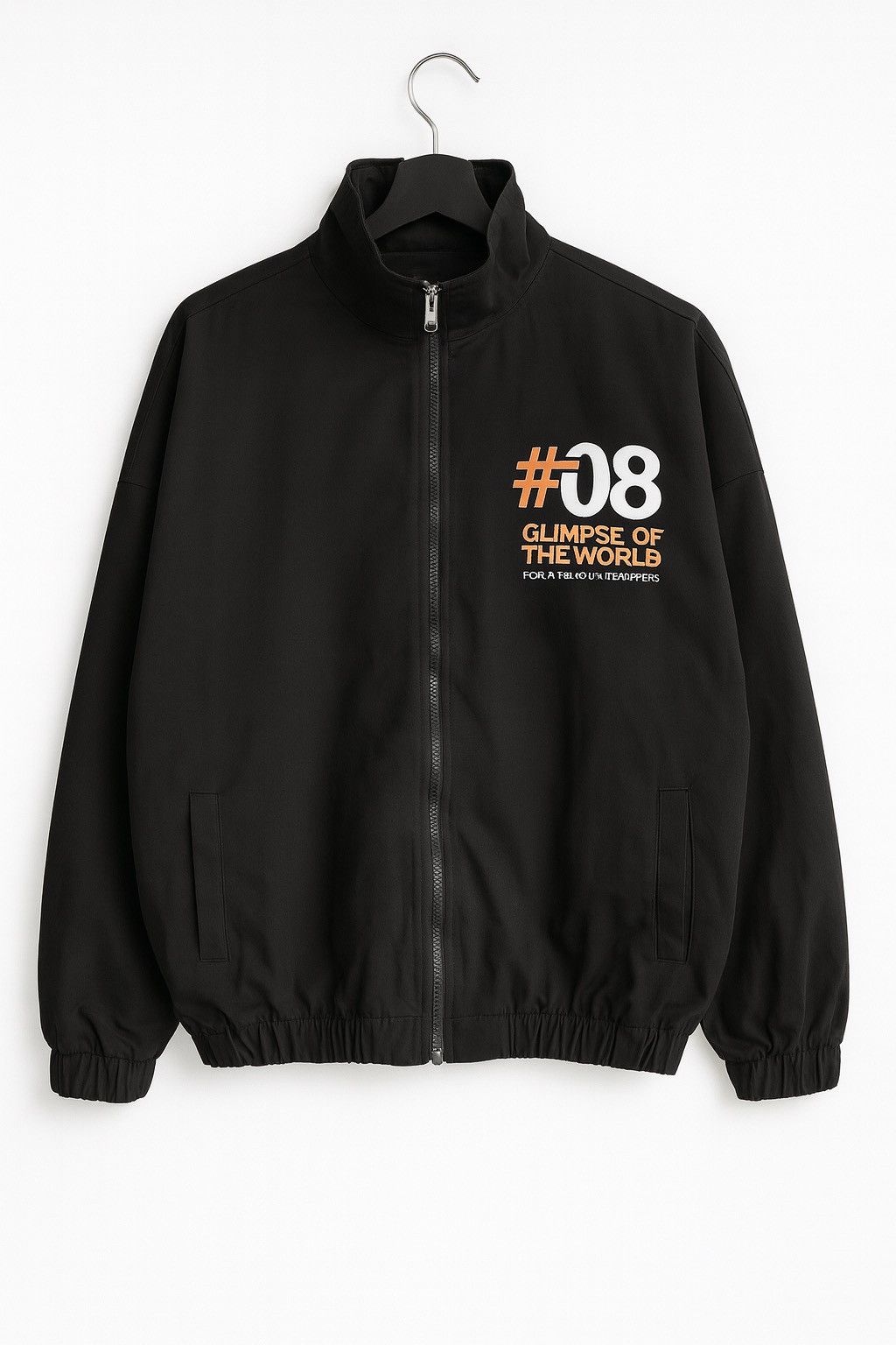 In The Attic A.T.C Pleasure-Seekers Graphic Zip Jacket Black Streetwear Size US L / EU 52-54 / 3 - 2 Thumbnail