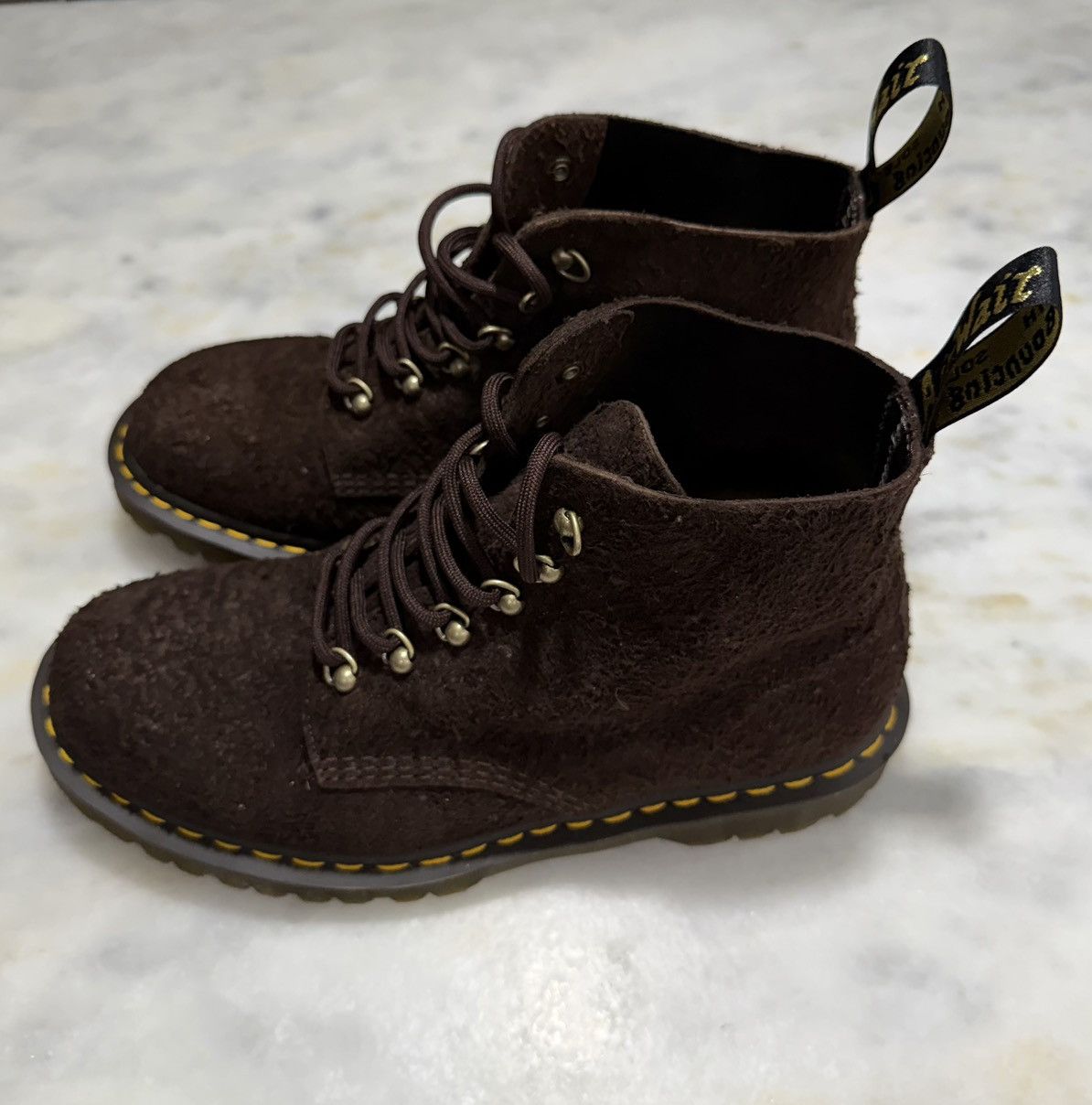 Dr. Martens Dr. Martens, 101 Made In England Hardware Suede Boots Size10 Size US 10 / EU 43 - 4 Thumbnail