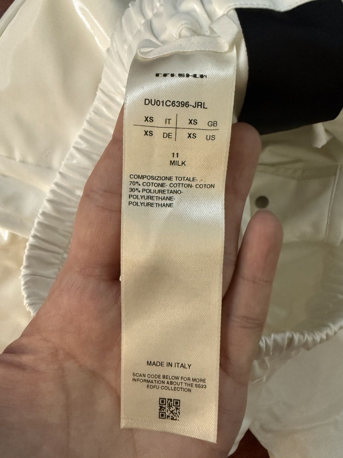 Rick Owens Drkshdw Rick Owens DRKSHDW Drawstring Cargo Pants Size US 31 - 3 Thumbnail