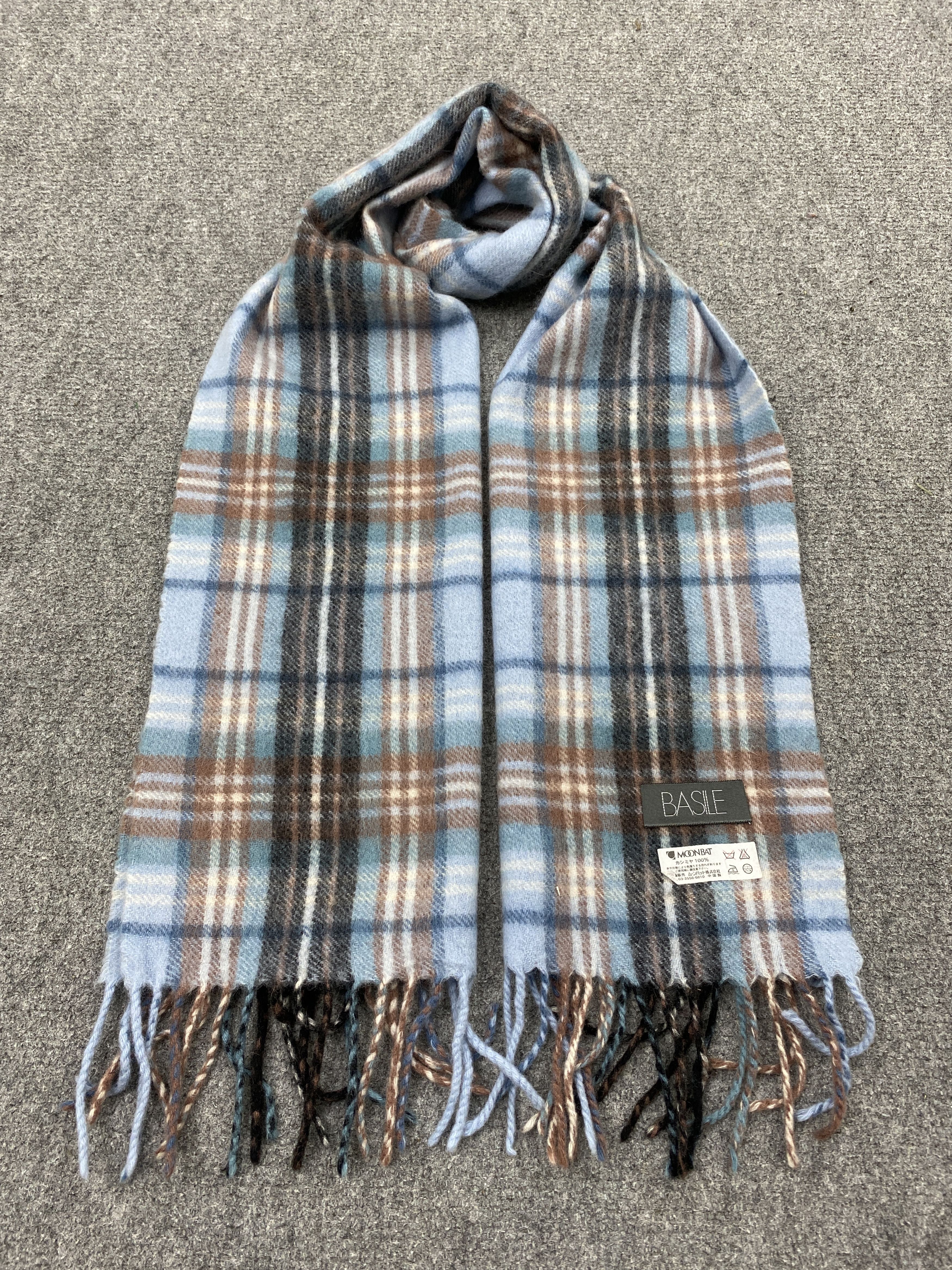 Other Basile Tartan Scarf / Muffler / Neckwear SC0058 Size ONE SIZE - 1 Thumbnail